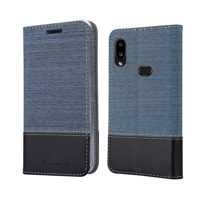 Cadorabo Hülle kompatibel mit Samsung Galaxy A10s / M01s Schutzhülle mit Magnetverschluss, Standfunktion und Kartenfach