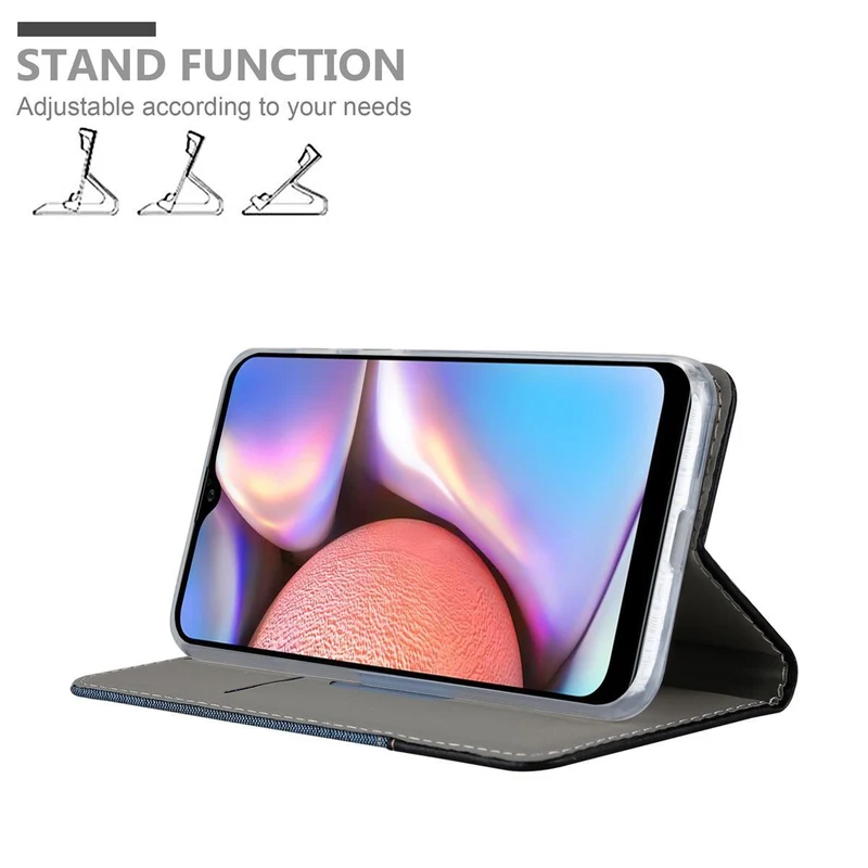 Cadorabo Hülle kompatibel mit Samsung Galaxy A10s / M01s Schutzhülle mit Magnetverschluss, Standfunktion und Kartenfach