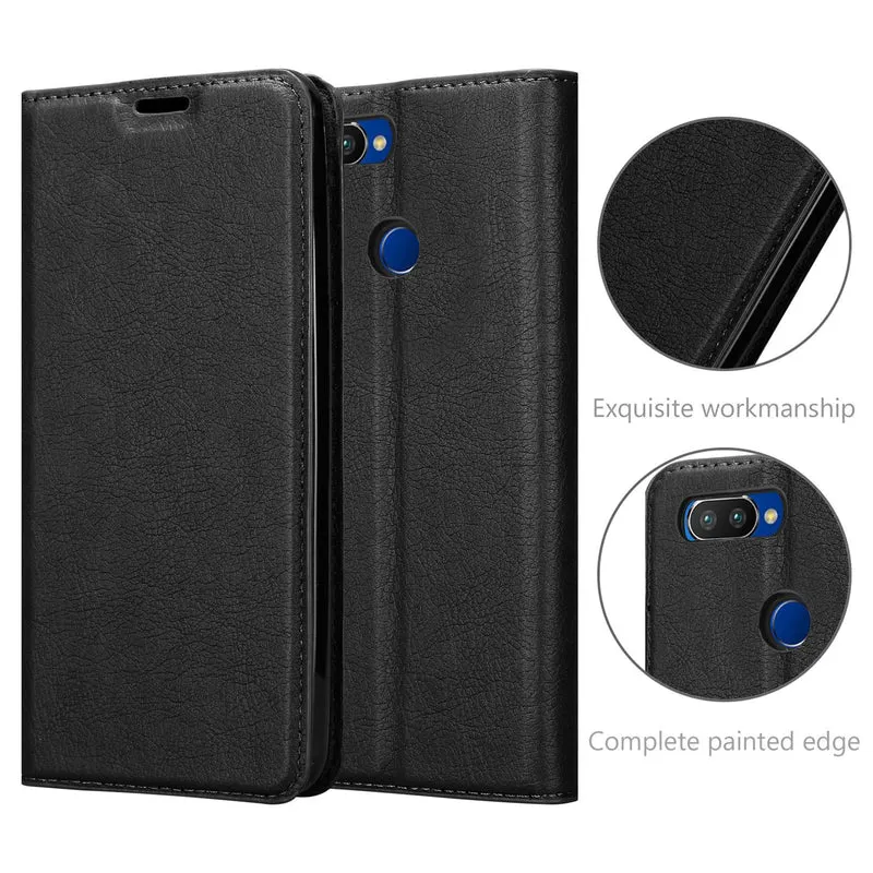 Cadorabo Hülle kompatibel mit Oppo Realme 7 PRO Schutzhülle mit Magnetverschluss, Standfunktion und Kartenfach