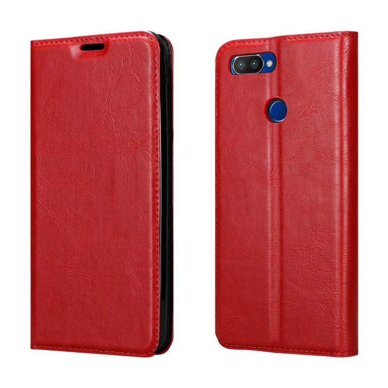 Cadorabo Hülle kompatibel mit Oppo Realme 7 PRO Schutzhülle mit Magnetverschluss, Standfunktion und Kartenfach