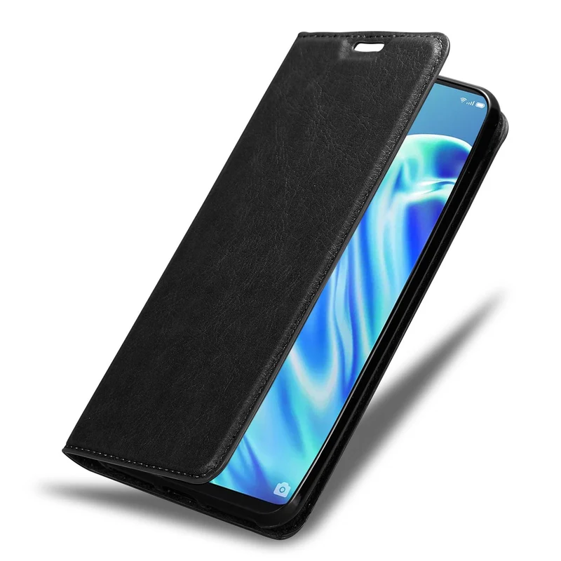 Cadorabo Hülle kompatibel mit Oppo A91 Schutzhülle mit Magnetverschluss, Standfunktion und Kartenfach