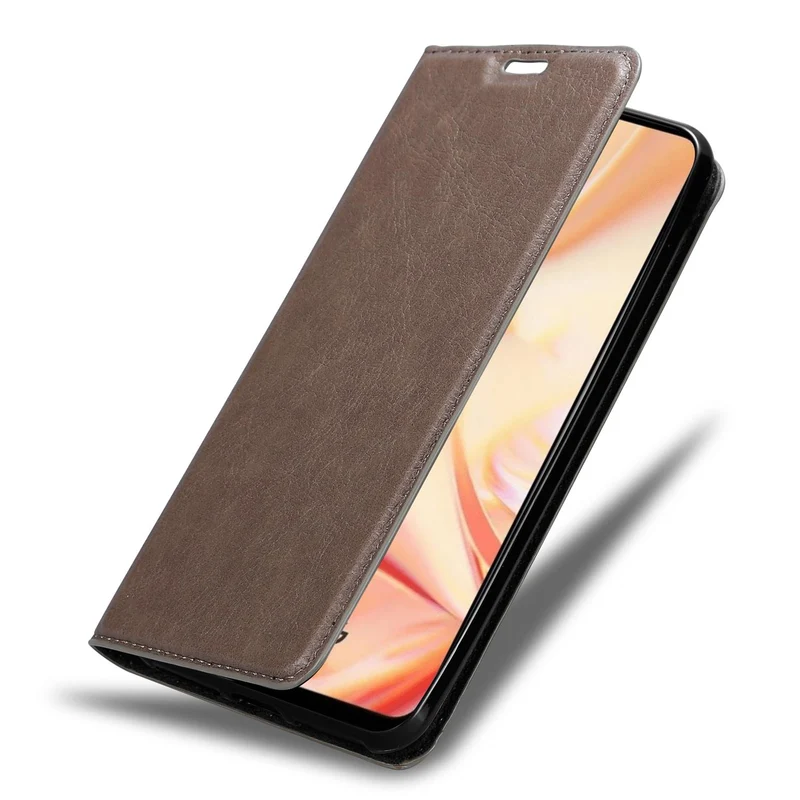 Cadorabo Hülle kompatibel mit Oppo FIND X2 LITE Schutzhülle mit Magnetverschluss, Standfunktion und Kartenfach