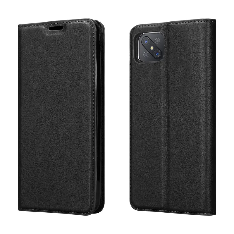 Cadorabo Hülle kompatibel mit Oppo Reno4 Z Schutzhülle mit Magnetverschluss, Standfunktion und Kartenfach