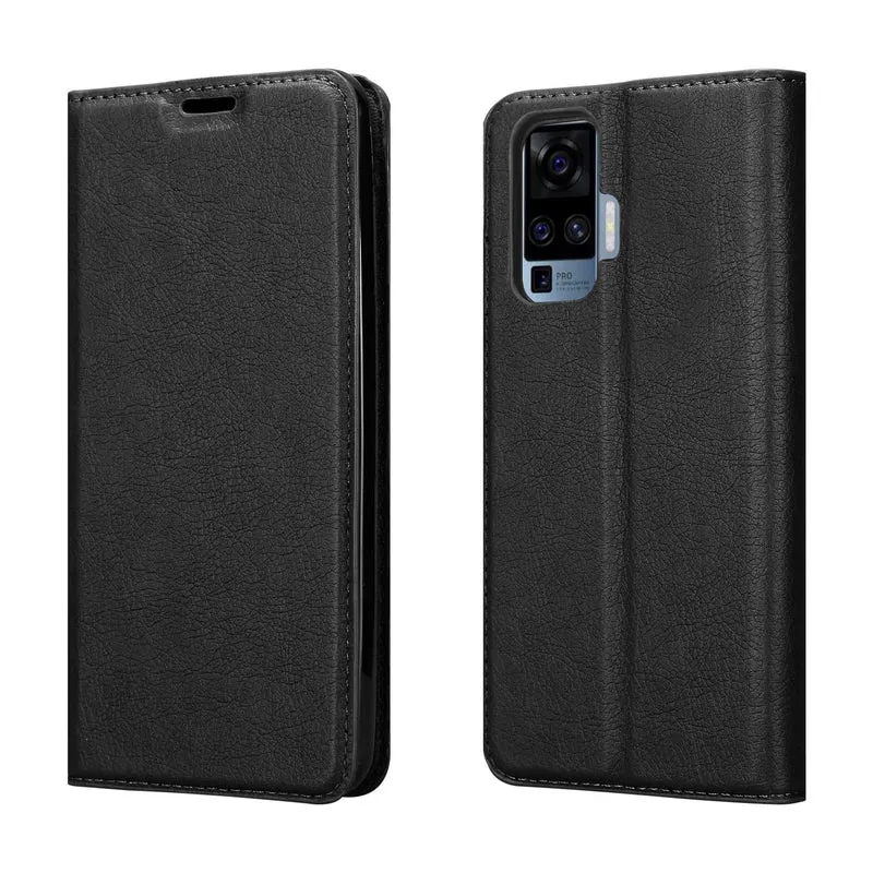 Cadorabo Hülle kompatibel mit Vivo X51 5G Schutzhülle mit Magnetverschluss, Standfunktion und Kartenfach