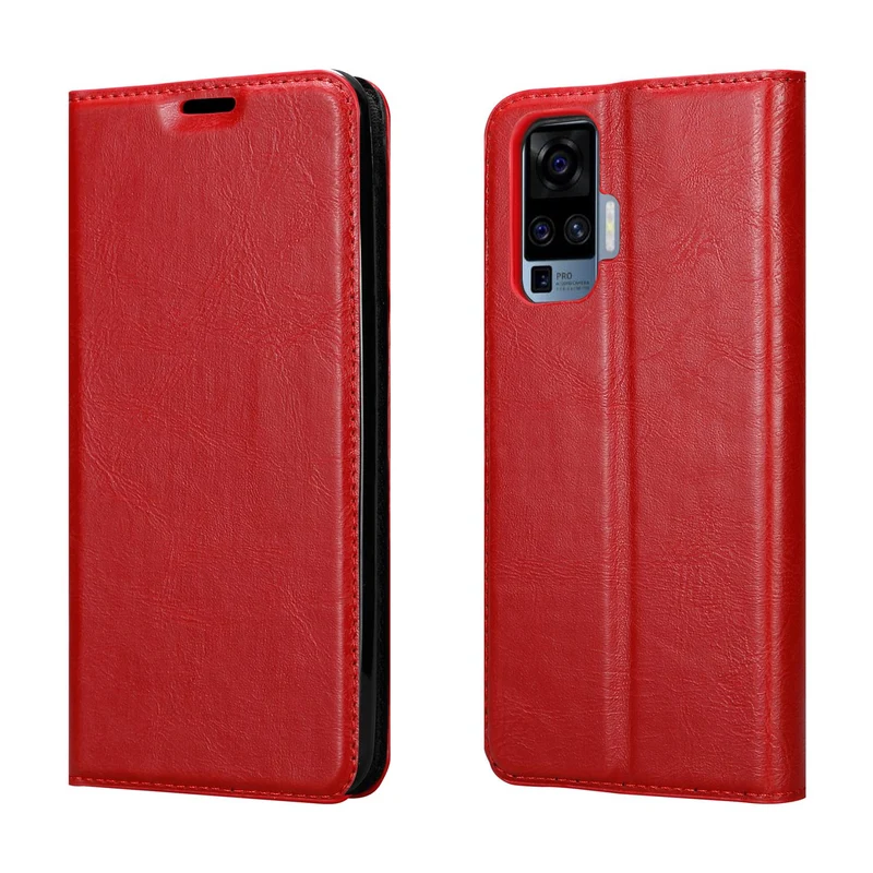 Cadorabo Hülle kompatibel mit Vivo X51 5G Schutzhülle mit Magnetverschluss, Standfunktion und Kartenfach