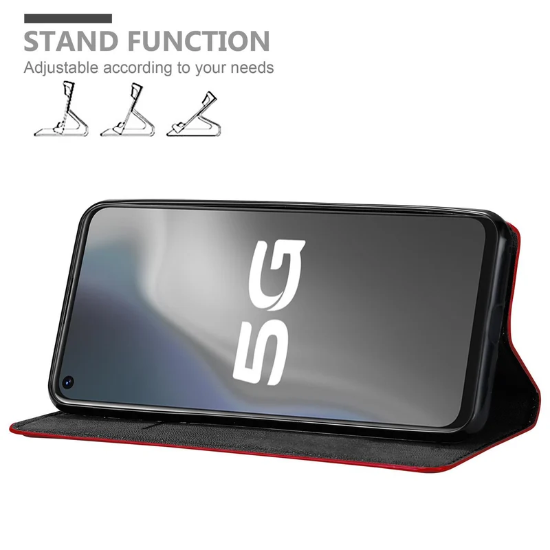 Cadorabo Hülle kompatibel mit Vivo Y70 Schutzhülle mit Magnetverschluss, Standfunktion und Kartenfach