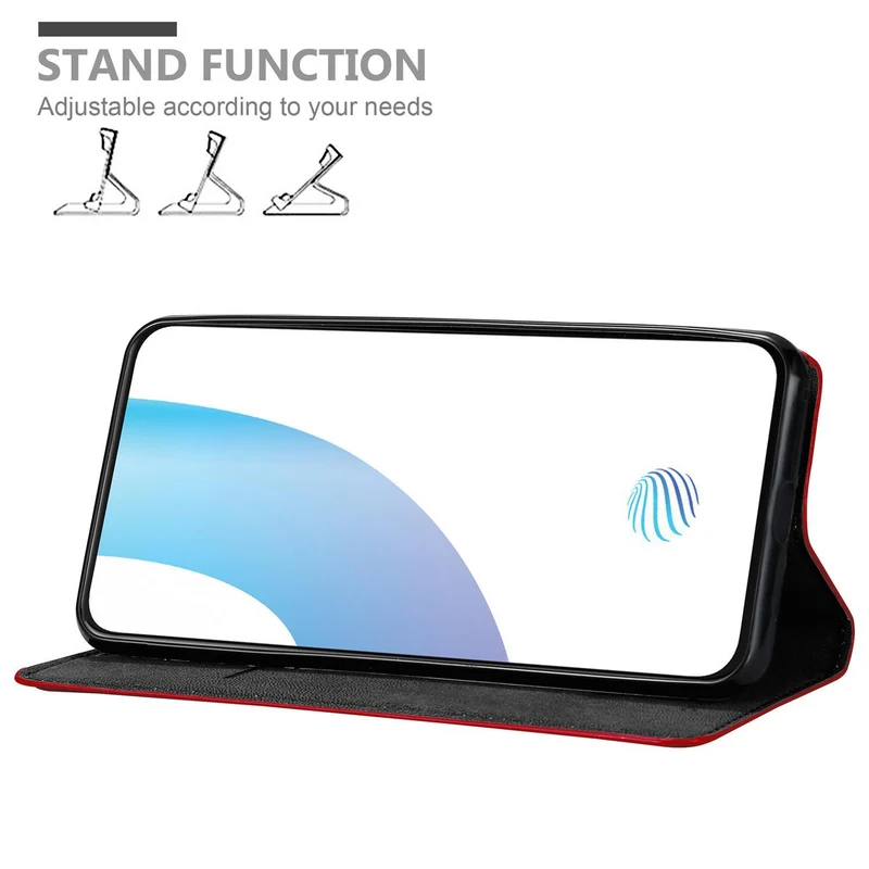 Cadorabo Hülle kompatibel mit Vivo V17 PRO Schutzhülle mit Magnetverschluss, Standfunktion und Kartenfach