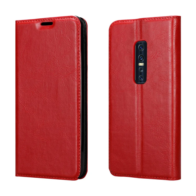 Cadorabo Hülle kompatibel mit Vivo V17 PRO Schutzhülle mit Magnetverschluss, Standfunktion und Kartenfach