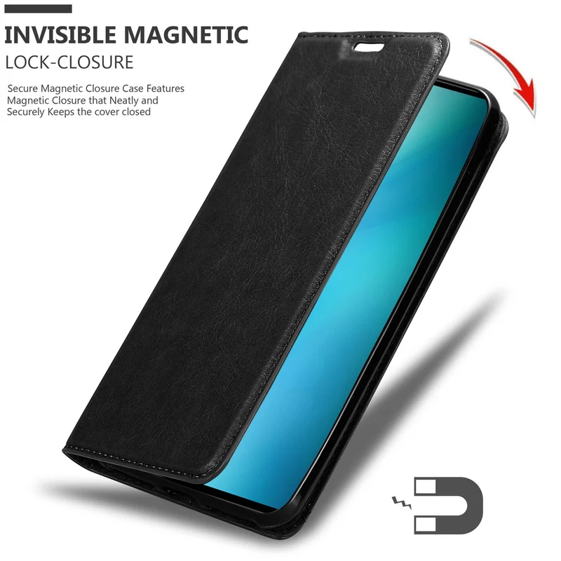 Cadorabo Hülle kompatibel mit Vivo NEX 3 Schutzhülle mit Magnetverschluss, Standfunktion und Kartenfach