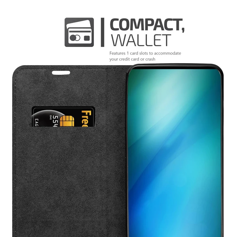 Cadorabo Hülle kompatibel mit Vivo NEX 3 Schutzhülle mit Magnetverschluss, Standfunktion und Kartenfach