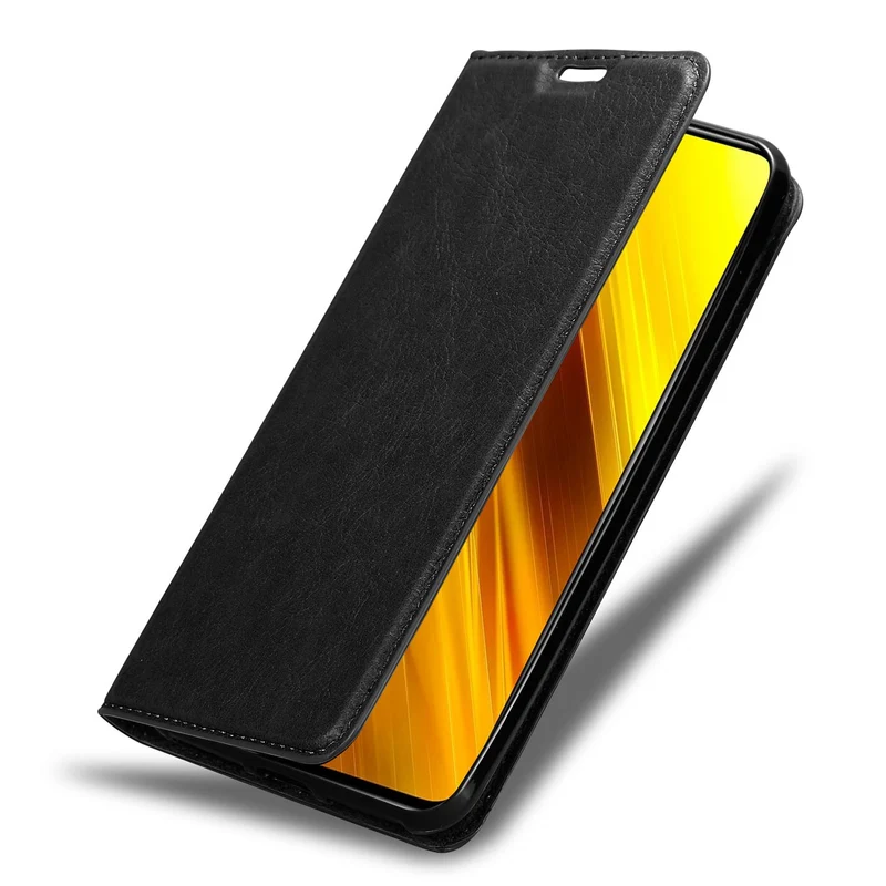 Cadorabo Hülle kompatibel mit Xiaomi POCO X3 NFC Schutzhülle mit Magnetverschluss, Standfunktion und Kartenfach