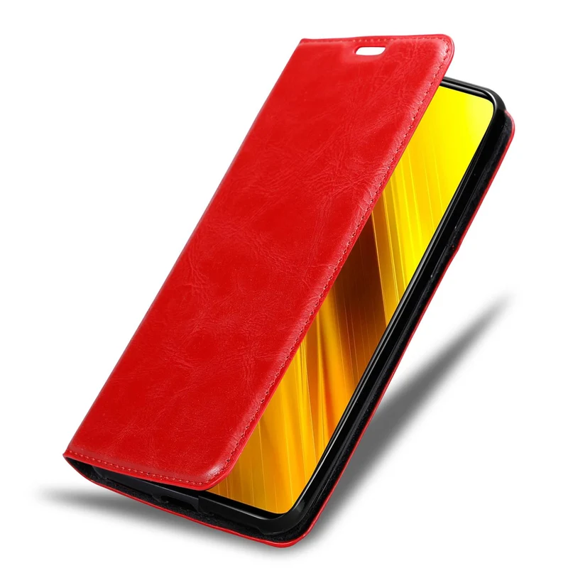 Cadorabo Hülle kompatibel mit Xiaomi POCO X3 NFC Schutzhülle mit Magnetverschluss, Standfunktion und Kartenfach