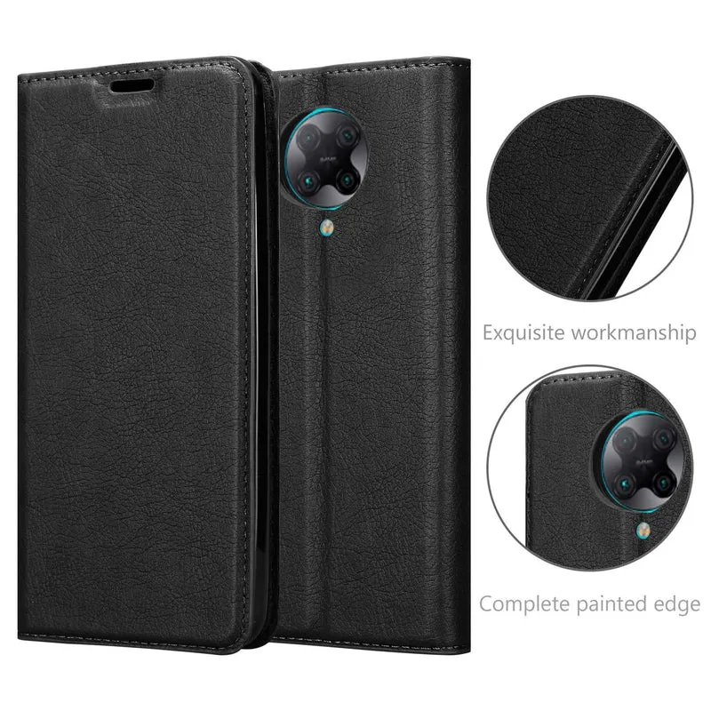 Cadorabo Hülle kompatibel mit Xiaomi POCO F2 PRO Schutzhülle mit Magnetverschluss, Standfunktion und Kartenfach