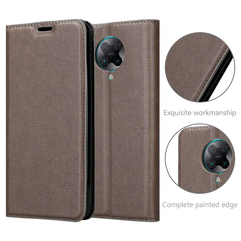 Cadorabo Hülle kompatibel mit Xiaomi POCO F2 PRO Schutzhülle mit Magnetverschluss, Standfunktion und Kartenfach