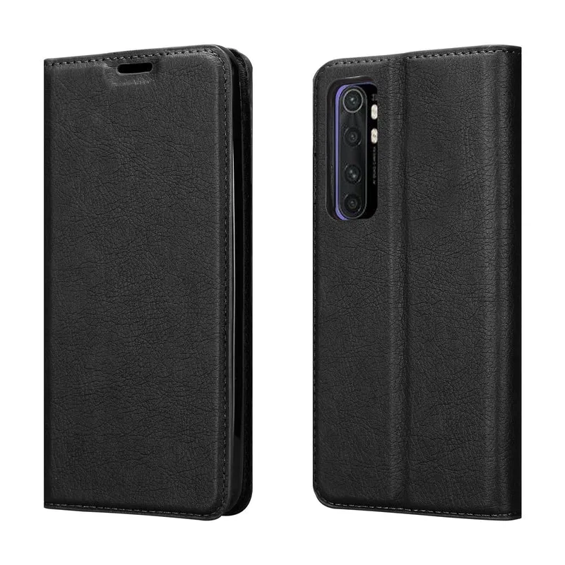 Cadorabo Hülle kompatibel mit Xiaomi Mi NOTE 10 LITE Schutzhülle mit Magnetverschluss, Standfunktion und Kartenfach