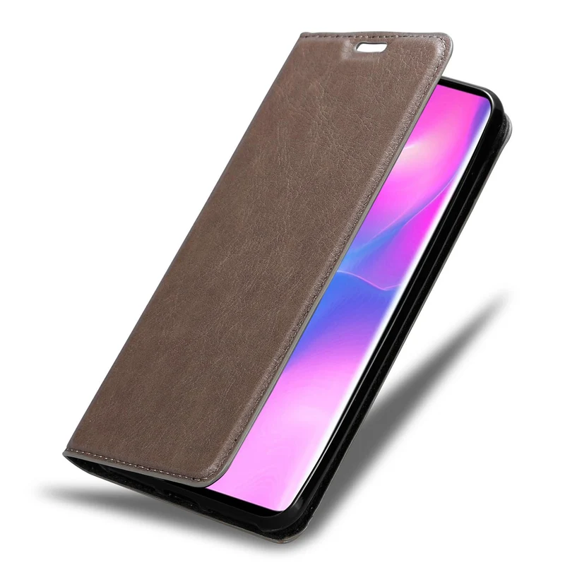 Cadorabo Hülle kompatibel mit Xiaomi Mi NOTE 10 LITE Schutzhülle mit Magnetverschluss, Standfunktion und Kartenfach