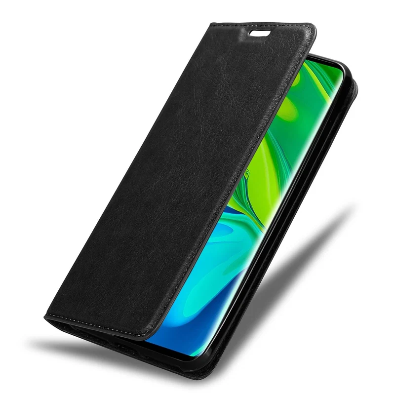 Cadorabo Hülle kompatibel mit Xiaomi Mi NOTE 10 Schutzhülle mit Magnetverschluss, Standfunktion und Kartenfach
