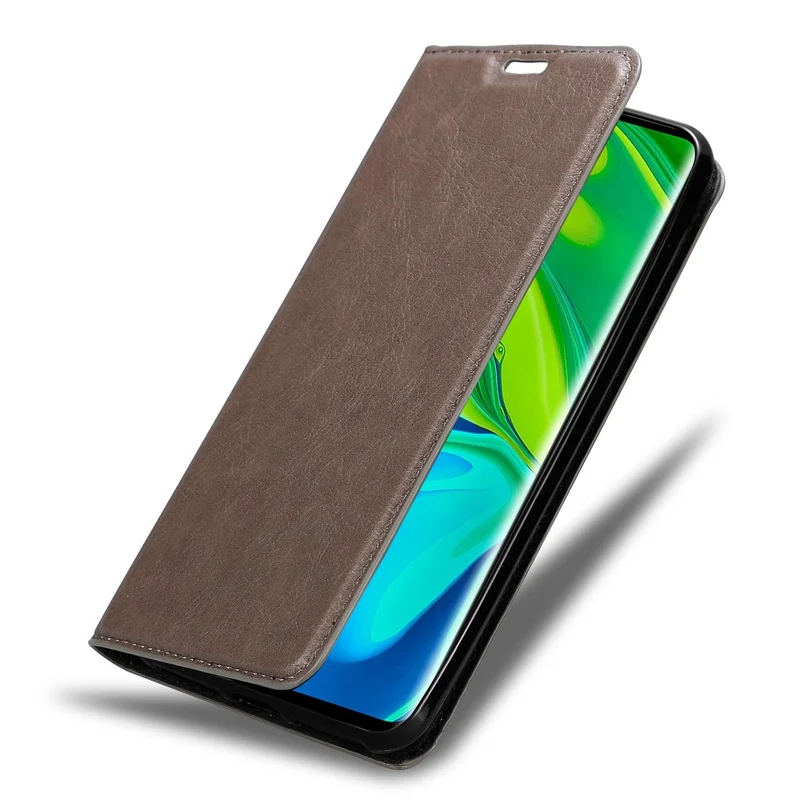 Cadorabo Hülle kompatibel mit Xiaomi Mi NOTE 10 Schutzhülle mit Magnetverschluss, Standfunktion und Kartenfach
