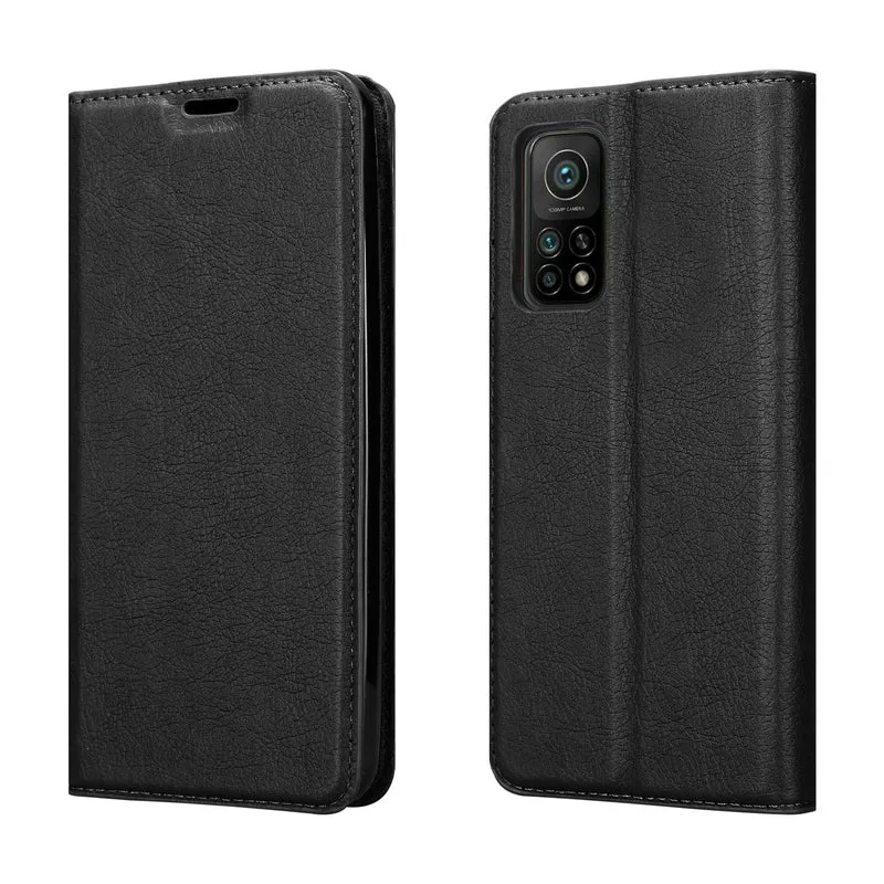 Cadorabo Hülle kompatibel mit Xiaomi Mi 10T / Mi 10T PRO Schutzhülle mit Magnetverschluss, Standfunktion und Kartenfach