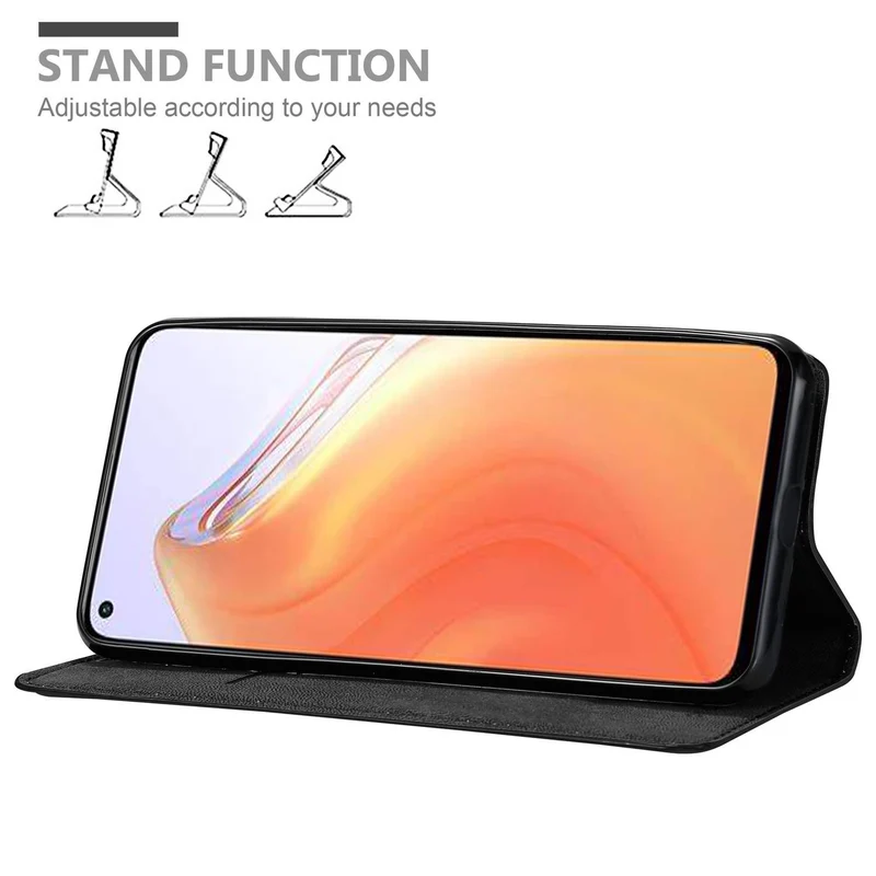 Cadorabo Hülle kompatibel mit Xiaomi Mi 10T / Mi 10T PRO Schutzhülle mit Magnetverschluss, Standfunktion und Kartenfach