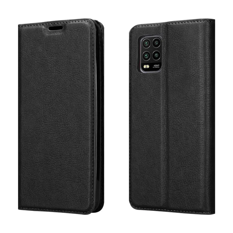 Cadorabo Hülle kompatibel mit Xiaomi Mi 10 LITE Schutzhülle mit Magnetverschluss, Standfunktion und Kartenfach