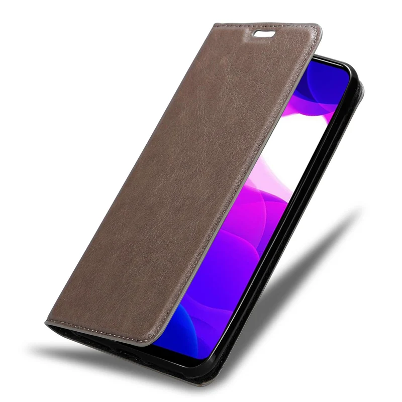 Cadorabo Hülle kompatibel mit Xiaomi Mi 10 LITE Schutzhülle mit Magnetverschluss, Standfunktion und Kartenfach