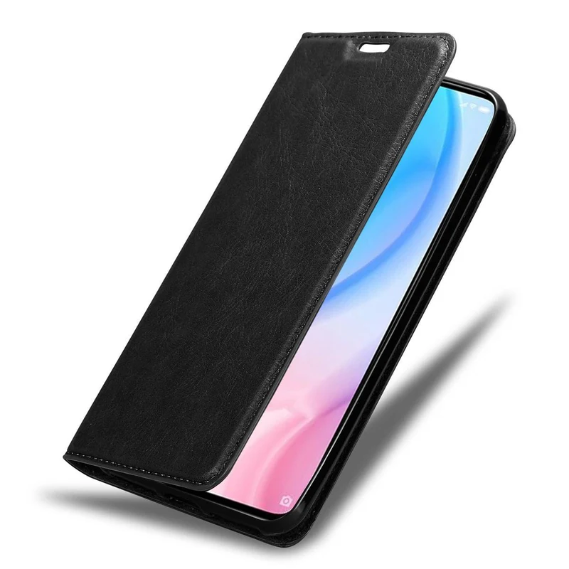Cadorabo Hülle kompatibel mit Xiaomi Mi 9 LITE Schutzhülle mit Magnetverschluss, Standfunktion und Kartenfach