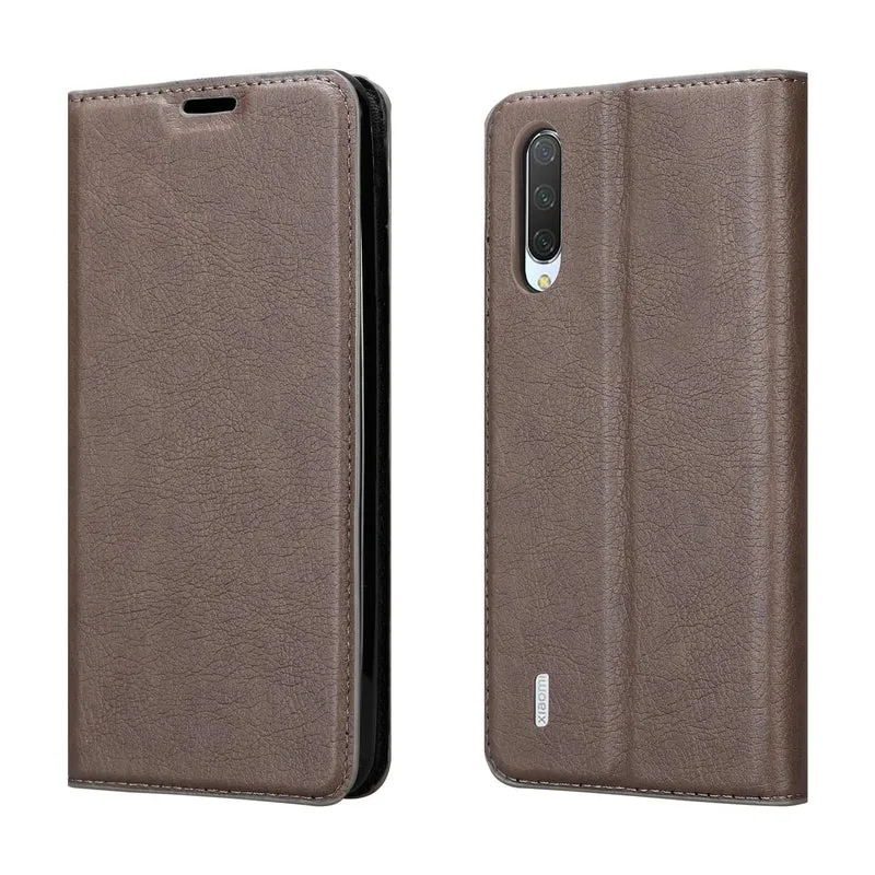Cadorabo Hülle kompatibel mit Xiaomi Mi 9 LITE Schutzhülle mit Magnetverschluss, Standfunktion und Kartenfach