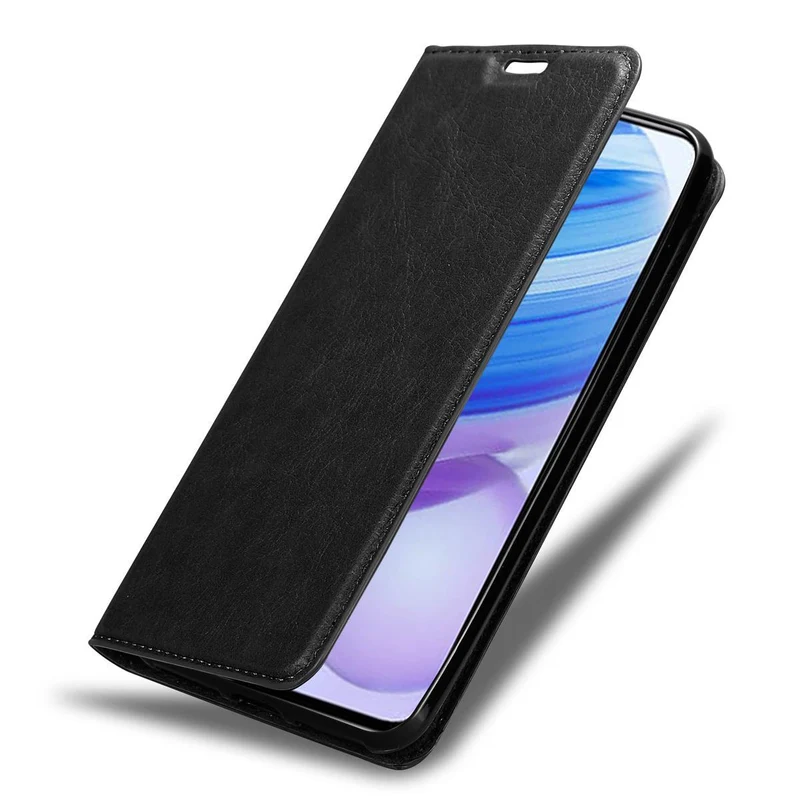 Cadorabo Hülle kompatibel mit Xiaomi RedMi 10X 5G / RedMi 10X PRO 5G Schutzhülle mit Magnetverschluss, Standfunktion und Kartenfach