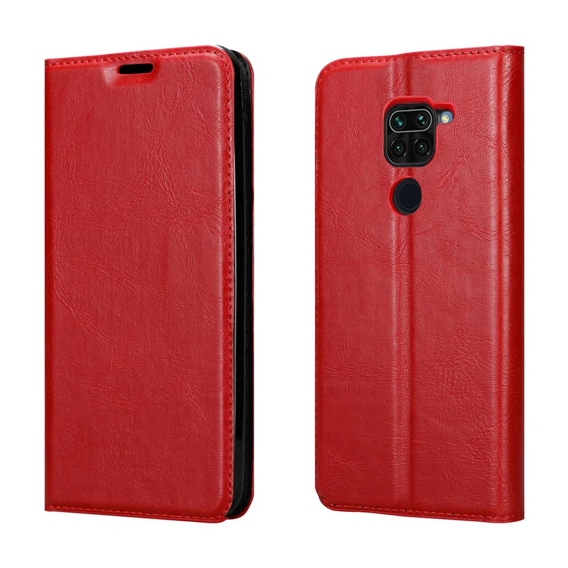 Cadorabo Hülle kompatibel mit Xiaomi RedMi 10X 4G Schutzhülle mit Magnetverschluss, Standfunktion und Kartenfach