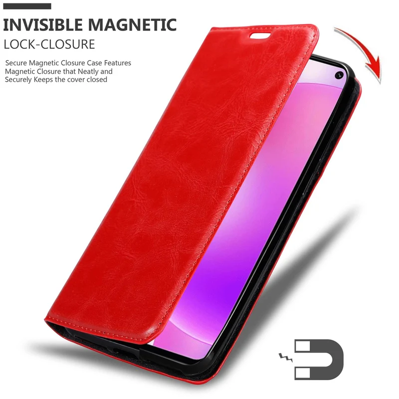 Cadorabo Hülle kompatibel mit Xiaomi RedMi K30 / K30i 5G Schutzhülle mit Magnetverschluss, Standfunktion und Kartenfach