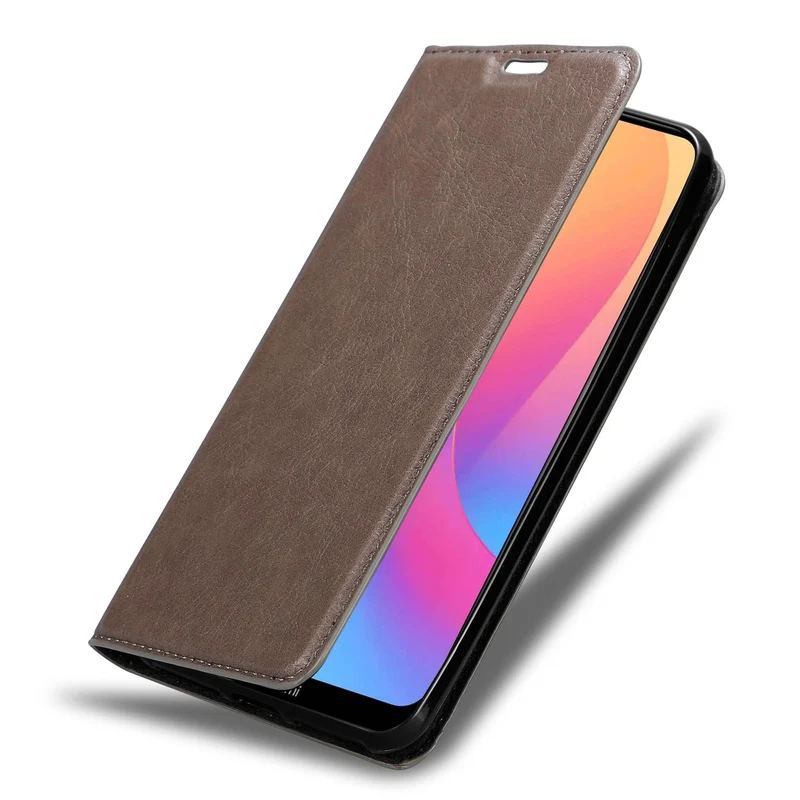 Cadorabo Hülle kompatibel mit Xiaomi RedMi 8A Schutzhülle mit Magnetverschluss, Standfunktion und Kartenfach