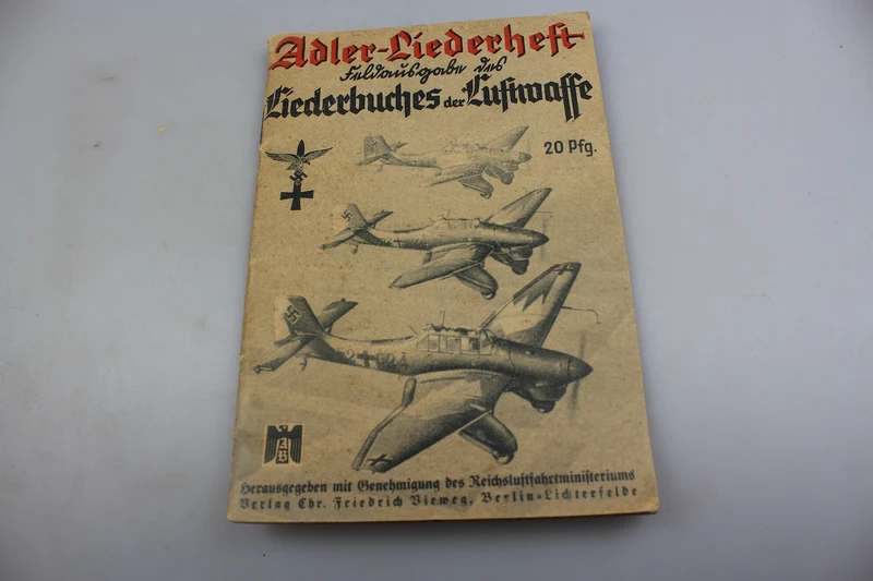 "Liederbuches der Luftwaffe" Luftwaffenlieder