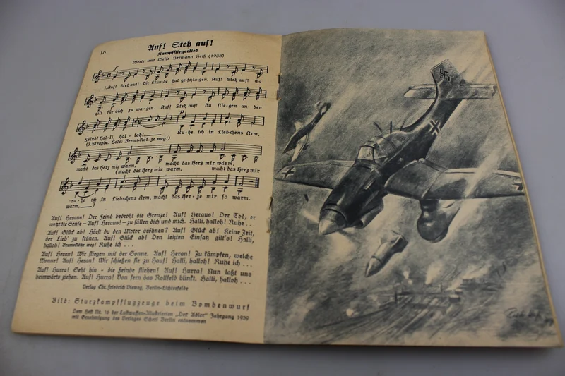 "Liederbuches der Luftwaffe" Luftwaffenlieder