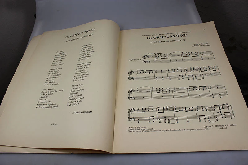 Musikpartitur Kaiserlicher Marsch XI°