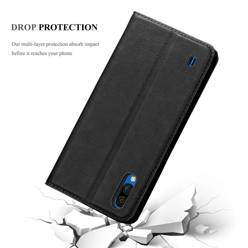 Cadorabo Hülle kompatibel mit ZTE Blade A5 2020 Schutzhülle mit Magnetverschluss, Standfunktion und Kartenfach