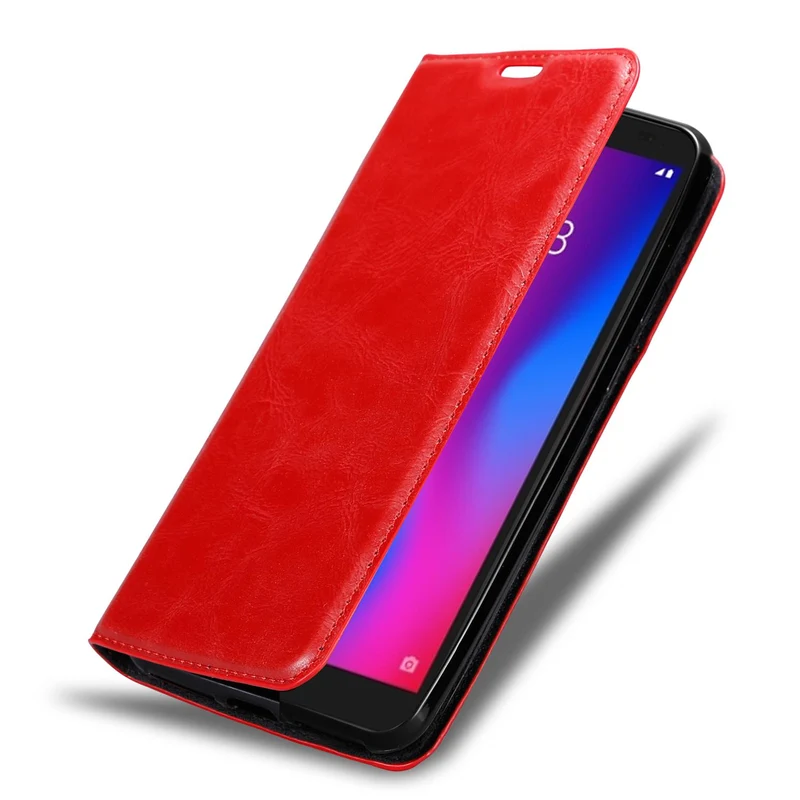 Cadorabo Hülle kompatibel mit ZTE Blade A3 2020 Schutzhülle mit Magnetverschluss, Standfunktion und Kartenfach