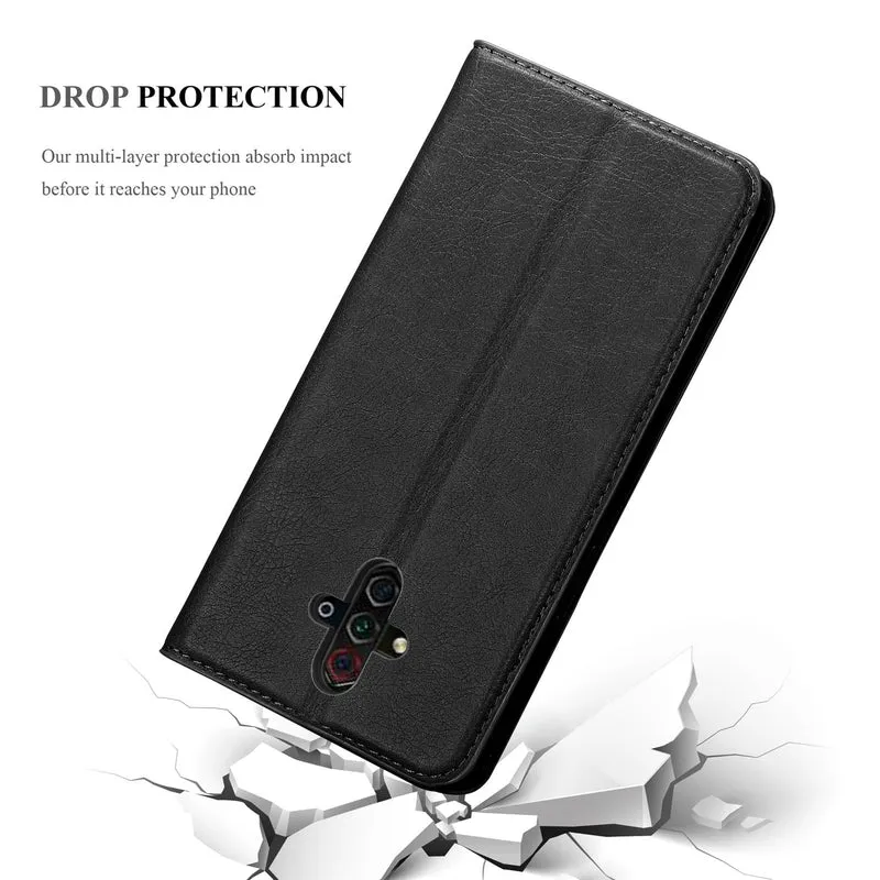 Cadorabo Hülle kompatibel mit ZTE Nubia PLAY 5G Schutzhülle mit Magnetverschluss, Standfunktion und Kartenfach