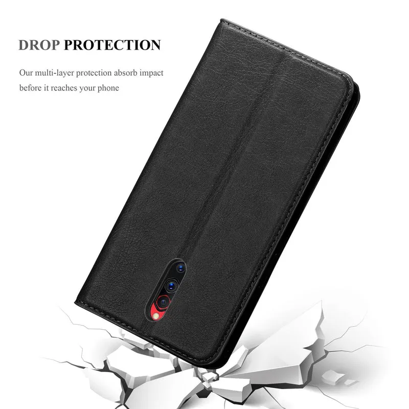 Cadorabo Hülle kompatibel mit ZTE Nubia Red Magic 5S Schutzhülle mit Magnetverschluss, Standfunktion und Kartenfach