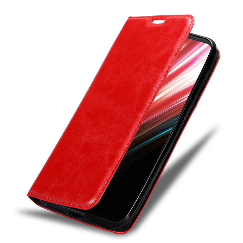 Cadorabo Hülle kompatibel mit ZTE Nubia Red Magic 5S Schutzhülle mit Magnetverschluss, Standfunktion und Kartenfach
