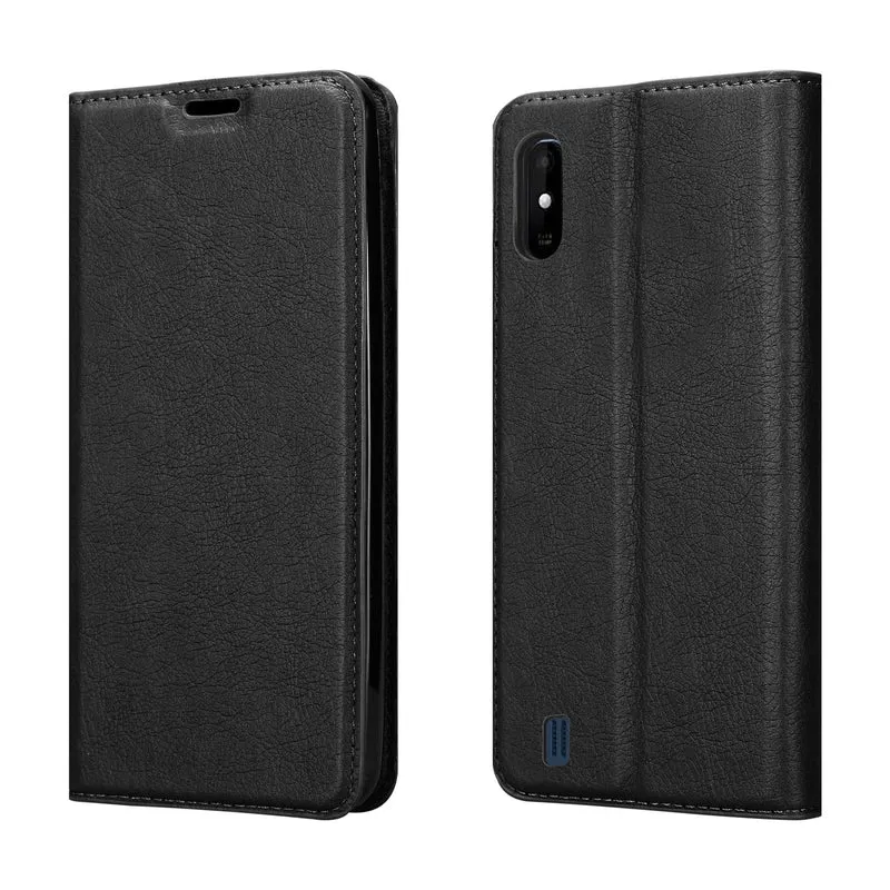 Cadorabo Hülle kompatibel mit WIKO Y81 Schutzhülle mit Magnetverschluss, Standfunktion und Kartenfach