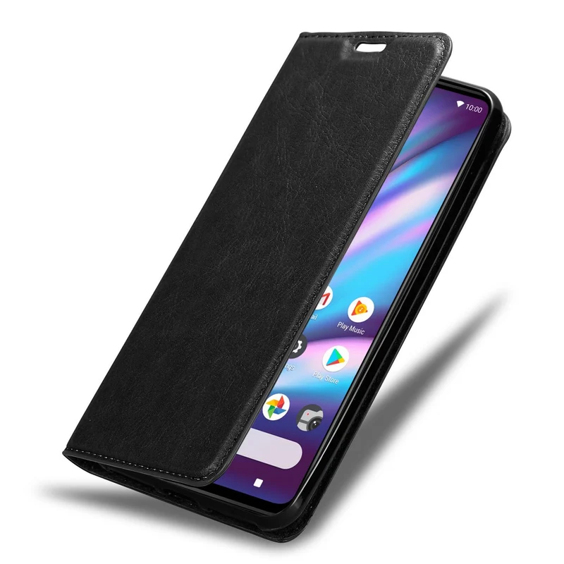 Cadorabo Hülle kompatibel mit WIKO VIEW 5 PLUS Schutzhülle mit Magnetverschluss, Standfunktion und Kartenfach