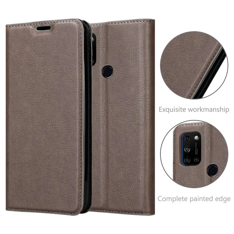 Cadorabo Hülle kompatibel mit WIKO VIEW 5 Schutzhülle mit Magnetverschluss, Standfunktion und Kartenfach