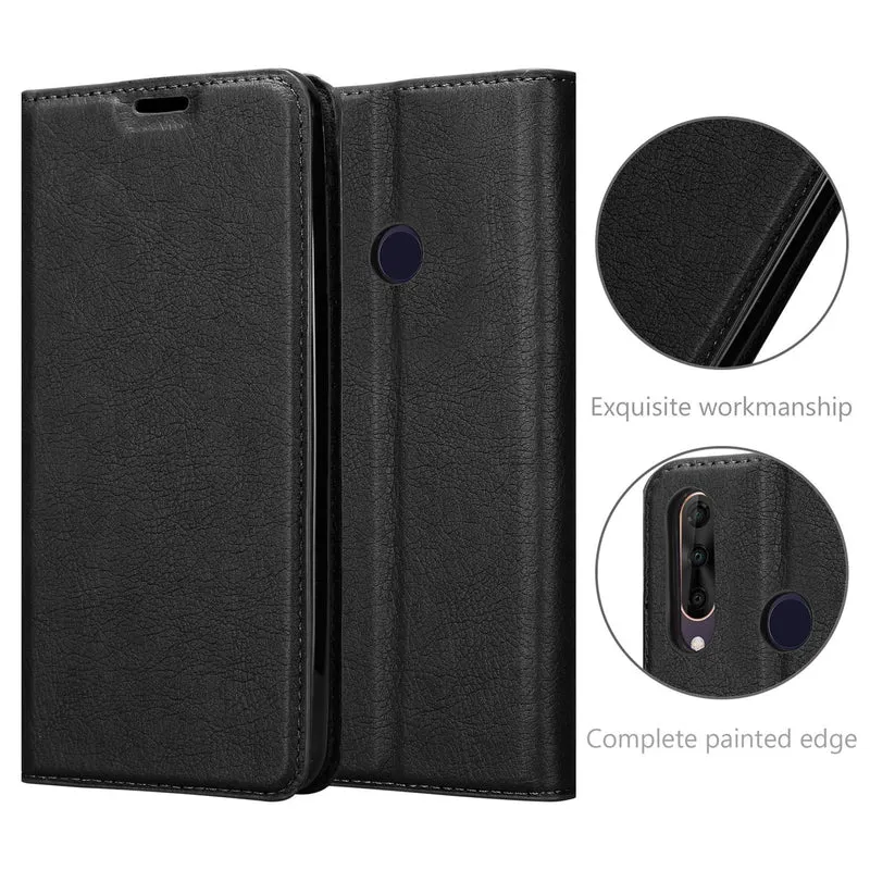 Cadorabo Hülle kompatibel mit WIKO VIEW 4 LITE Schutzhülle mit Magnetverschluss, Standfunktion und Kartenfach