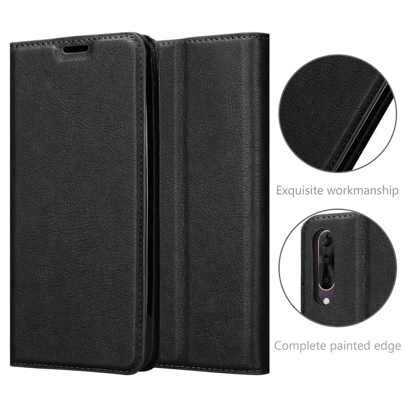 Cadorabo Hülle kompatibel mit WIKO VIEW 4 Schutzhülle mit Magnetverschluss, Standfunktion und Kartenfach