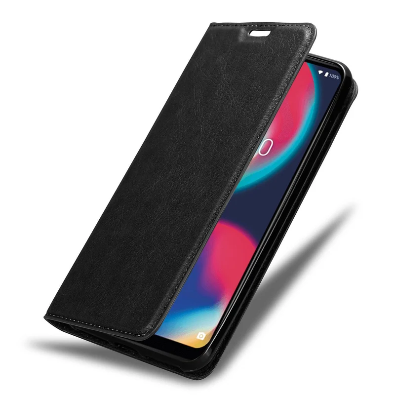 Cadorabo Hülle kompatibel mit WIKO VIEW 4 Schutzhülle mit Magnetverschluss, Standfunktion und Kartenfach