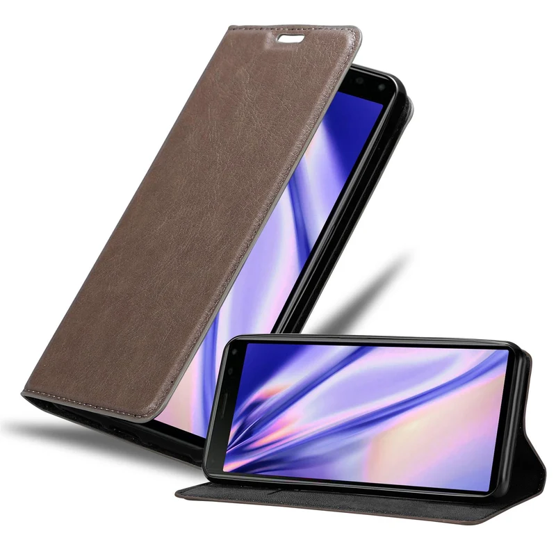 Cadorabo Hülle kompatibel mit Sony Xperia 20 Schutzhülle mit Magnetverschluss, Standfunktion und Kartenfach
