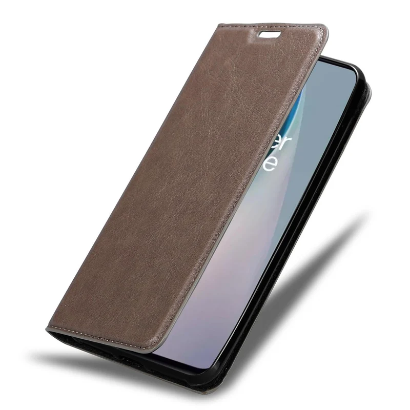 Cadorabo Hülle kompatibel mit OnePlus Nord N10 5G Schutzhülle mit Magnetverschluss, Standfunktion und Kartenfach