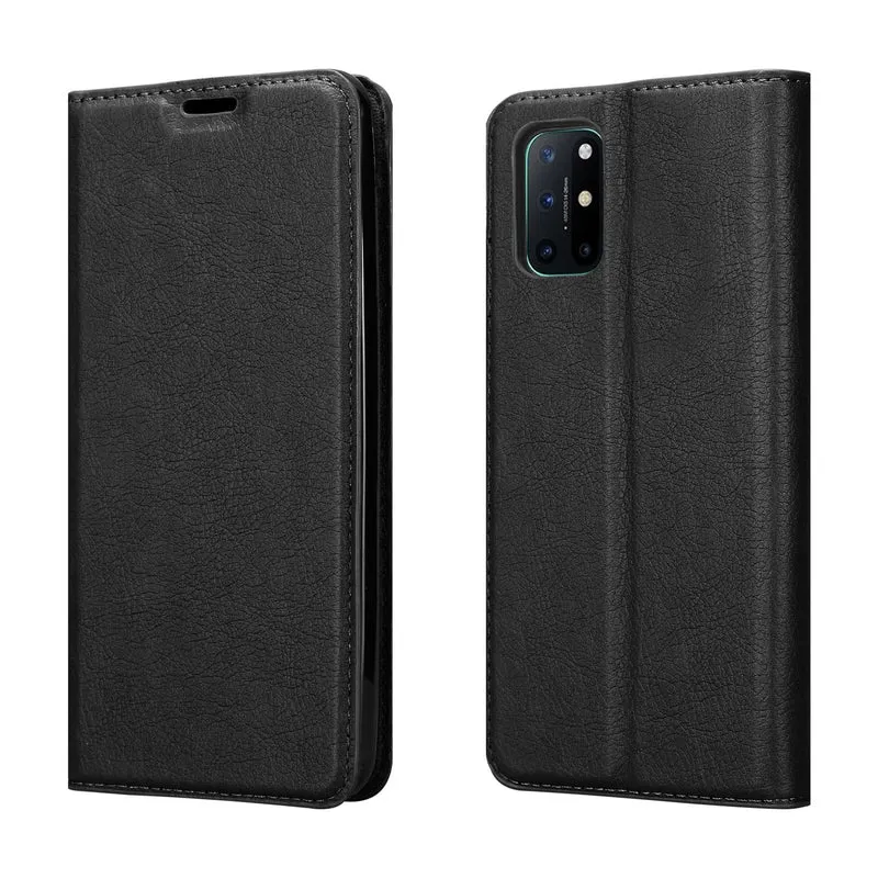 Cadorabo Hülle kompatibel mit OnePlus 8T Schutzhülle mit Magnetverschluss, Standfunktion und Kartenfach