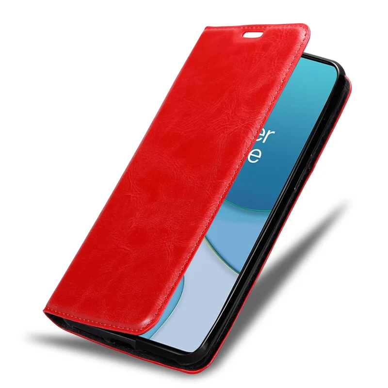 Cadorabo Hülle kompatibel mit OnePlus 8T Schutzhülle mit Magnetverschluss, Standfunktion und Kartenfach